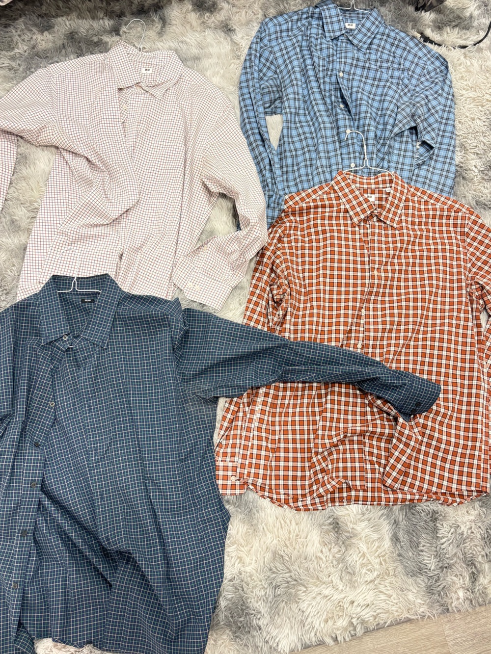 UNIQLO 4 Button Downs BUNDLE